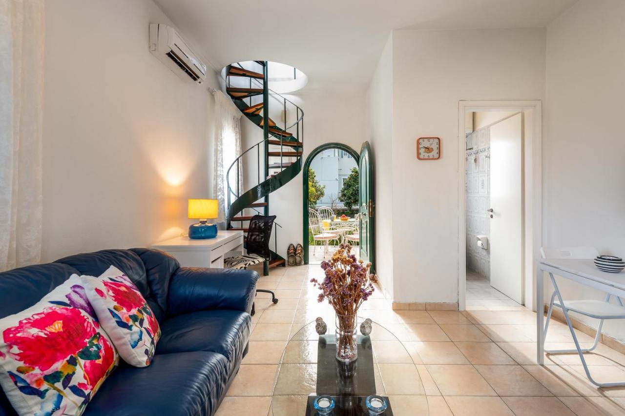 The Tower With The Orange Tree Garden Villa Ialysos  Exterior foto