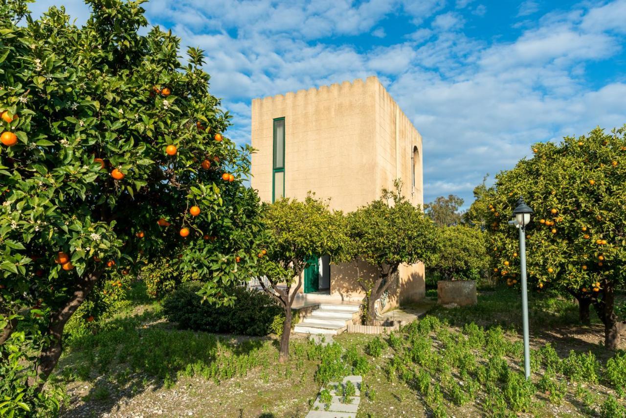 The Tower With The Orange Tree Garden Villa Ialysos  Exterior foto